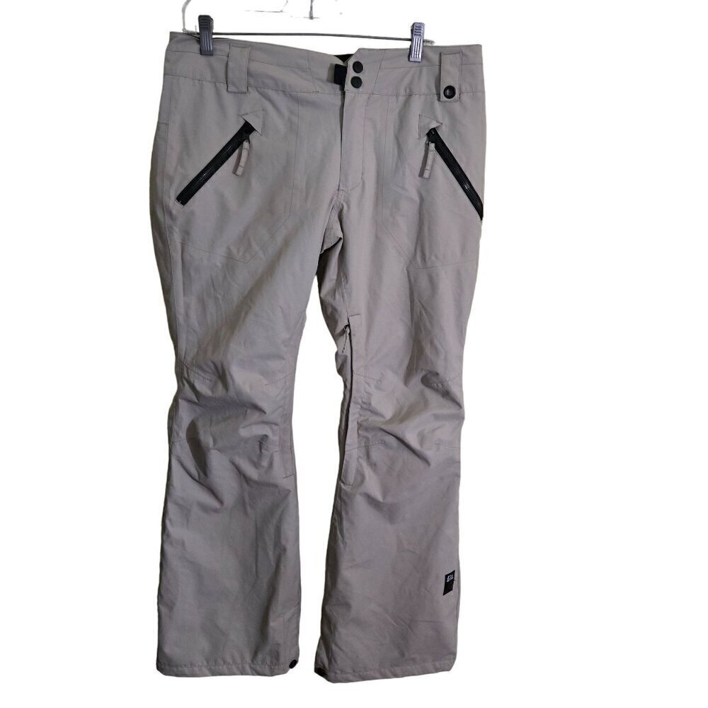 Ride Leschi Slim Fit Snowboard Shell Pants Toasted White Size M